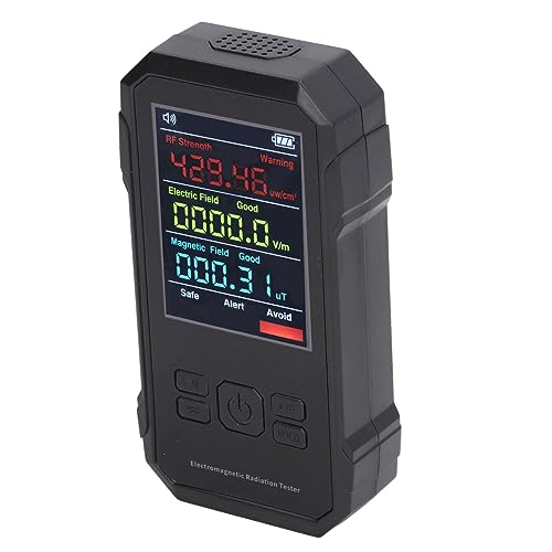 aqxreight Strahlungsdetektor Digital EMF Meter LED -Anzeige Handheld RF Electric Field Magnet Field Alarm Counter Sichtbares Genaues und Strahlungsdetektorradiation Monitorradiation aqxreight Strahlungsdetektor Digital EMF Meter LED -Anzeige Handheld RF Electric Field Magnet Field Alarm Counter Sichtbares Genaues und Strahlungsdetektorradiation Monitorradiation von aqxreight