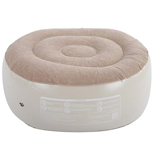 aqxreight Tragbarer PVC Aufblasbarer Fußhocker Kissen Weich von aqxreight