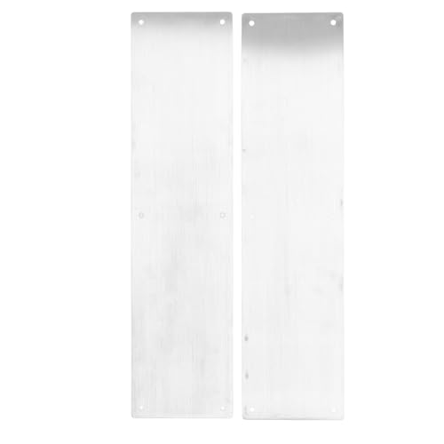 aqxreight Türplatten aus Edelstahl - 2 Teller für Innen- und Außentüren aqxreight Türplatten aus Edelstahl - 2 Teller für Innen- und Außentüren von aqxreight
