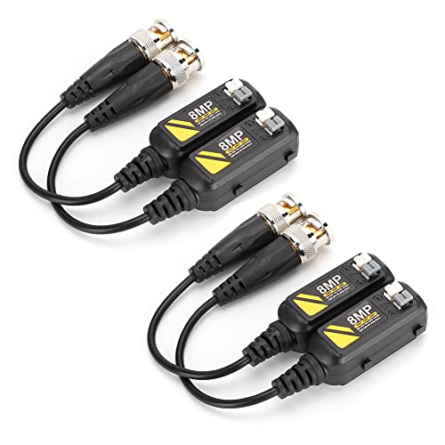 aqxreight Twisted Pair Transmitter -Kabel für 8MP HD CVI AHD TVI CVBs mit Männlichen BNC -Steckern aqxreight Twisted Pair Transmitter -Kabel für 8MP HD CVI AHD TVI CVBs mit Männlichen BNC -Steckern von aqxreight