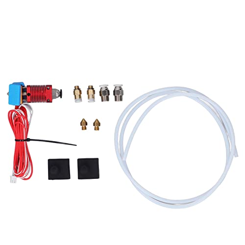 aqxreight Upgrade 3D -Drucker -Extruder Hotend Kit mit PTFE Tube und Messingdüse für Ender 3 und Andere Modelle von aqxreight