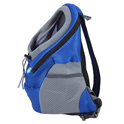 aqxreight Vielseitiger Haustier -Rucksack für Komfortable Reisen Geräumiger Design Hund Rucksack XL Blue (Blue) von aqxreight