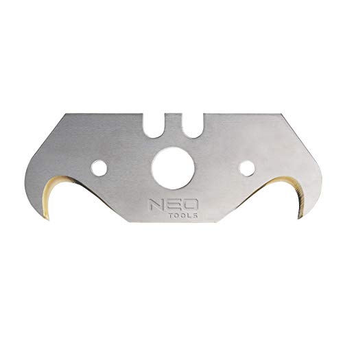 NEO 5x Profi Titan Hakenklingen | Cutterklingen | Ersatzklingen Klingen | Teppichmesser von NEO TOOLS