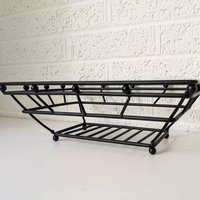 Vintage Metall Draht Korb | Mid-Century Modern Obstschale von archipel32