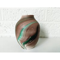 Vintage Swirl Keramik Vase | Estes Park Colorado von archipel32