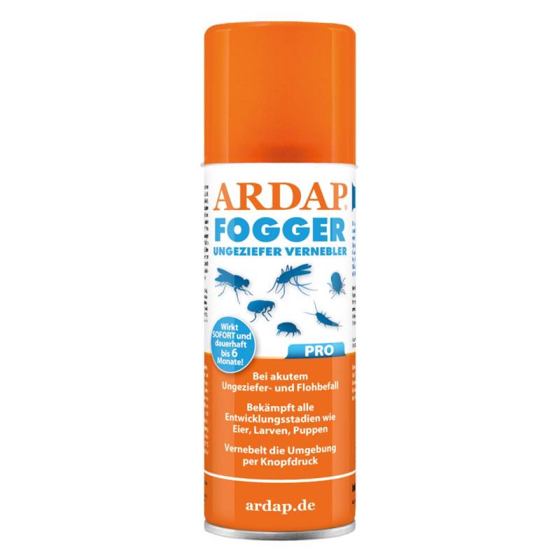 Ardap Pro Fogger vernebelt Ungeziefer und Flöhe 200 ml von ardap