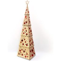 Großer Hölzerner Weihnachtsbaum Umweltfreundlicher, Stapelbarer Weihnachtsbaum von ardeola