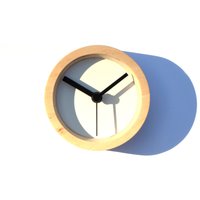Kleine Handgefertigte Runde Wanduhr Aus Natur-Sperrholz 12 cm/ Kompakte Uhr Kleine Handgefertigte Runde Wanduhr Aus Natur-Sperrholz 12 cm/ Kompakte Uhr von ardeola