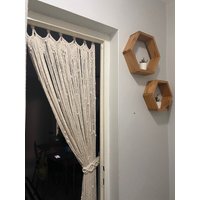 Makramee Vorhang Für Tür Oder Fenster, Handgefertigter Vorhang, Raumteiler von argneeds