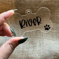 Personalisierte Hundeknochenverzierung - Weihnachtsschmuck Geschenke Für Hundebesitzer Personalisierte Hundeknochenverzierung - Weihnachtsschmuck Geschenke Für Hundebesitzer von arileycreationsco