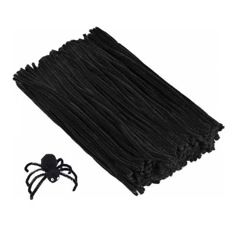 Ark Craft kleine Pfeifenreiniger – 100 Stück (schwarz) von arkCRAFT