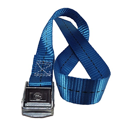 Gurtschnellverschluss 60cm Gurt (100, blau) von arkin Handelskontor