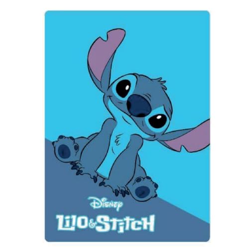 Disney Lilo & Stitch Fleecedecke, 100 x 140 cm (Stitch) von arlis