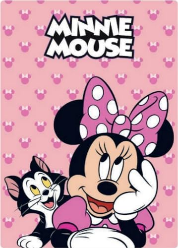 arlis Fleecedecke Minnie Disney 100 x 140 cm (Decke Minnie Disney – B) von arlis