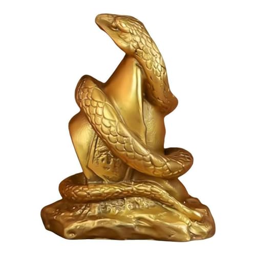 arlote 2025 Jahr der Schlange - Harzstatue Als Reichtums- und Glücksbringer - Ideal Als Dekoration für Zuhause und das Büro arlote 2025 Jahr der Schlange - Harzstatue Als Reichtums- und Glücksbringer - Ideal Als Dekoration für Zuhause und das Büro von arlote