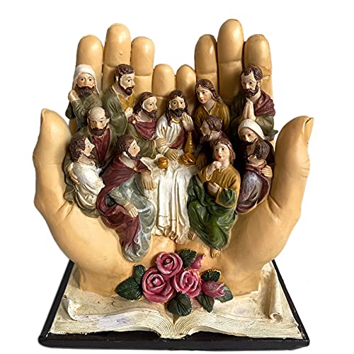 arlote Das Letzte Abendmahl Szene Jesus und die 12 JüNger ReligiöSe Statue Christlich-Katholische Figur Dekoratives Geschenk-A arlote Das Letzte Abendmahl Szene Jesus und die 12 JüNger ReligiöSe Statue Christlich-Katholische Figur Dekoratives Geschenk-A von arlote
