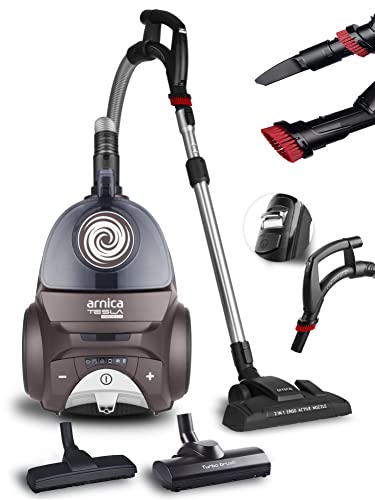 arnica - Staubsauger beutellos 750 Watt I 70 dB I 5 Düsen Ideal für Tier-Haare I 3 Liter I HEPA 13 Filter für Allergiker I Beutelloser Staubsauger Klein I Vacuum Cleaner I Staubsauger Tierhaare Braun… arnica - Staubsauger beutellos 750 Watt I 70 dB I 5 Düsen Ideal für Tier-Haare I 3 Liter I HEPA 13 Filter für Allergiker I Beutelloser Staubsauger Klein I Vacuum Cleaner I Staubsauger Tierhaare Braun… von arnica