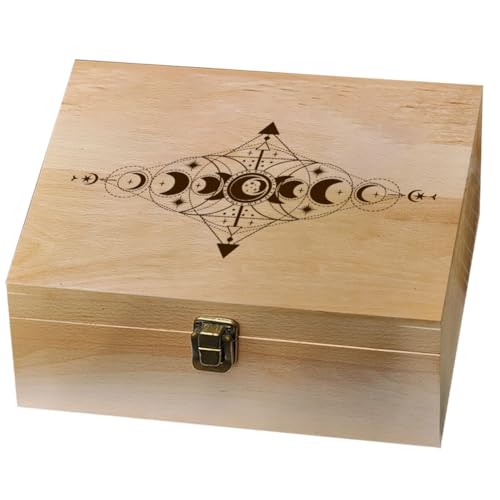 arricraft 1 Stück Erinnerungsbox Aus Holz Erinnerungsbox Mit Mondphasen Und Klappdeckel Andenkentruhe Für Souvenirs Bilder Und Briefe 9.6x7.6x4cm arricraft 1 Stück Erinnerungsbox Aus Holz Erinnerungsbox Mit Mondphasen Und Klappdeckel Andenkentruhe Für Souvenirs Bilder Und Briefe 9.6x7.6x4cm von arricraft