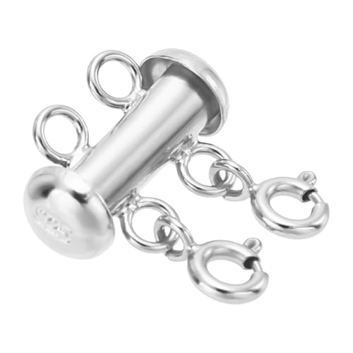 arricraft 925 Sterling Silber 2 Strang Layering Lock Connector Slide Tube Verschluss Mit Ringen Splitter Schiebeverschluss Halskettenverbinder Schichtverschluss Für Die Herstellung Mehrlagiger arricraft 925 Sterling Silber 2 Strang Layering Lock Connector Slide Tube Verschluss Mit Ringen Splitter Schiebeverschluss Halskettenverbinder Schichtverschluss Für Die Herstellung Mehrlagiger von arricraft