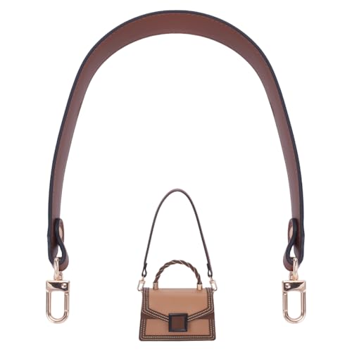 arricraft Handtaschenriemen Aus Echtem Leder Dunkelbraun 21.65 Zoll Mit Metall Drehverschlüssen Handtaschen Schultergurt Geldbörsen Ersatz Taschengurt Für Aktentaschen Schultertaschen Herstellung von arricraft