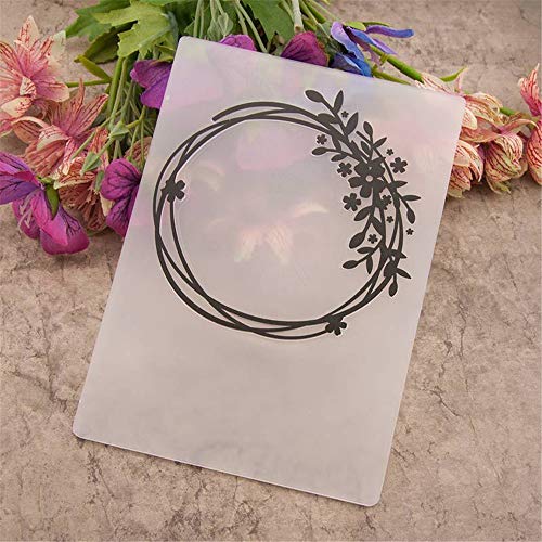 arriettycraft Kunststoff-Prägeschablone mit Blumenmuster, für Sammelalben, selbstgemachte Alben, Karten, Werkzeug, Kunststoff-Vorlagenordner arriettycraft Kunststoff-Prägeschablone mit Blumenmuster, für Sammelalben, selbstgemachte Alben, Karten, Werkzeug, Kunststoff-Vorlagenordner von arriettycraft