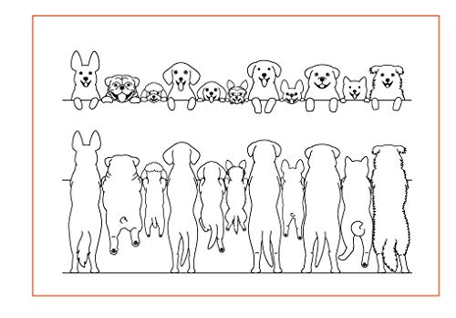 arriettycraft Pet Furry Friend Labrador Hund verschiedene Arten von Hunden Transparente Stempel für Kartengestaltung Dekoration und DIY Scrapbooking von arriettycraft