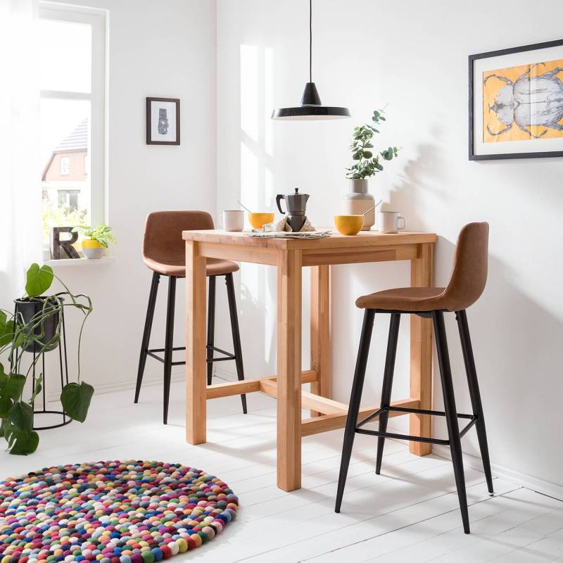 home24 Barstuhl Pohang (2er-Set) 44 x 101 x 50cm von home24