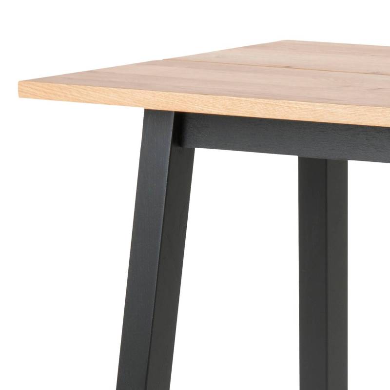 home24 Bartisch Berrara 117 x 105 x 58cm Braun von home24