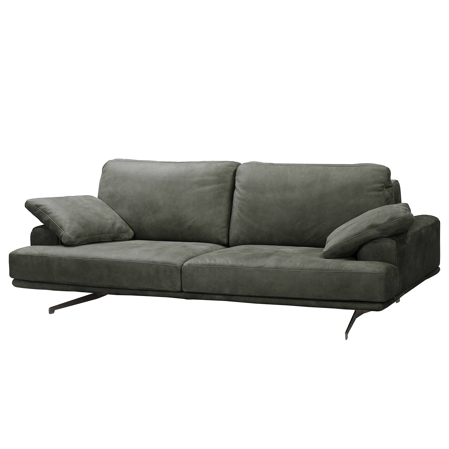 ars manufacti Sofa Hendra I 3-Sitzer Anthrazit Echtleder 240x86x109 cm von ars manufacti