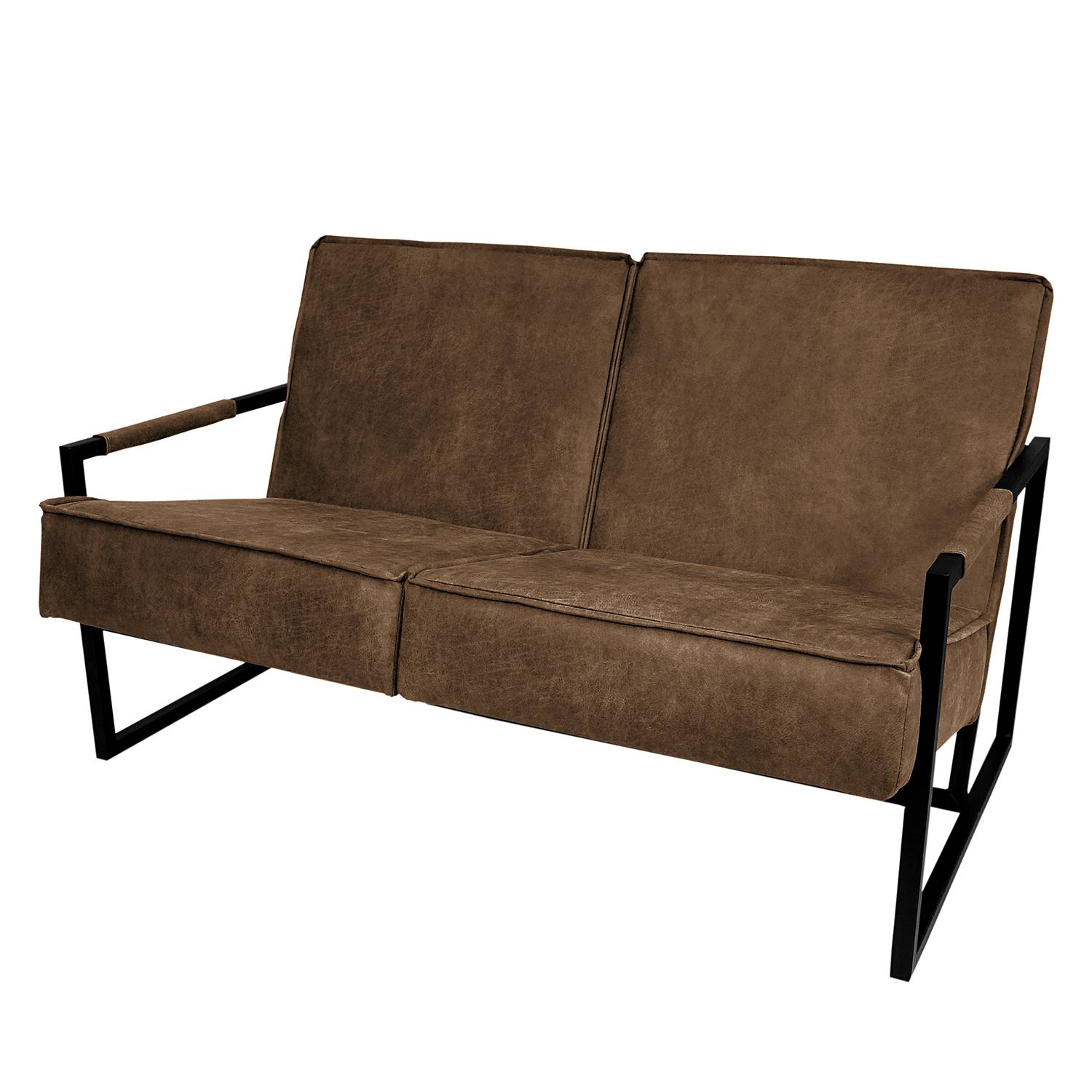 ars manufacti Sofa Rhode 2-Sitzer Cubanit Mischgewebe 125x74x82 cm von ars manufacti