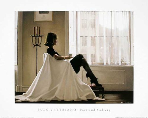 Jack Vettriano Poster/Kunstdruck In Thoughts of You 80 x 60 cm von art9000