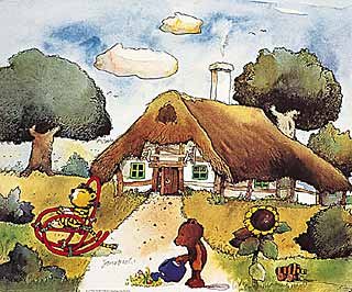 Janosch Poster/Kunstdruck Sommertag 58 x 48 cm von art9000