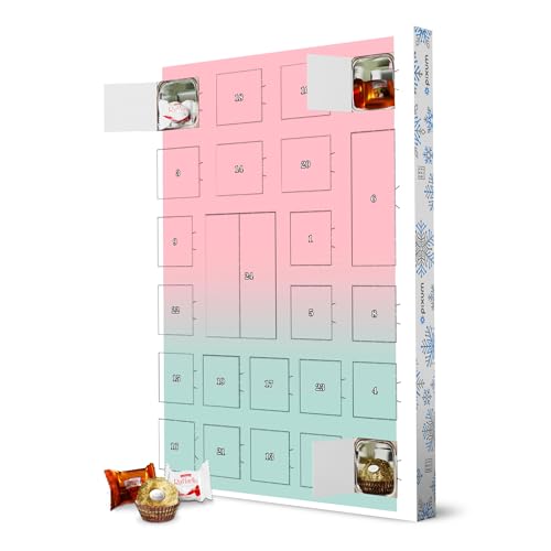 Adventskalender XXL mit Pralinen von Ferrero Fade Gradient Rosa Türkis artboxONE Adventskalender Abstrakt Adventskalender XXL mit Pralinen von Ferrero Fade Gradient Rosa Türkis artboxONE Adventskalender Abstrakt von artboxONE