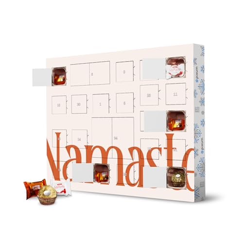 Adventskalender XXL mit Pralinen von Ferrero Namaste - Friedliche Typografie artboxONE Adventskalender Typografie Adventskalender XXL mit Pralinen von Ferrero Namaste - Friedliche Typografie artboxONE Adventskalender Typografie von artboxONE