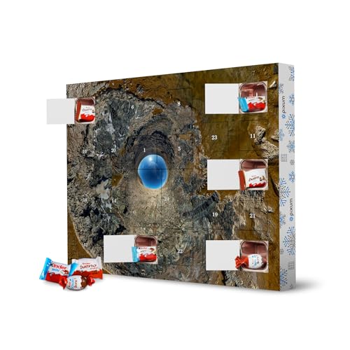Adventskalender XXL mit Produkten von Kinder® Fuerteventura - Eye of Papagei artboxONE Adventskalender Natur von artboxONE