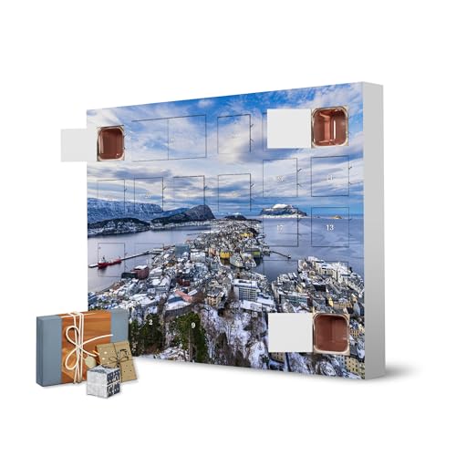 Adventskalender zum Selbstbefüllen Blick auf die Stadt Ålesund artboxONE Adventskalender Natur Adventskalender zum Selbstbefüllen Blick auf die Stadt Ålesund artboxONE Adventskalender Natur von artboxONE