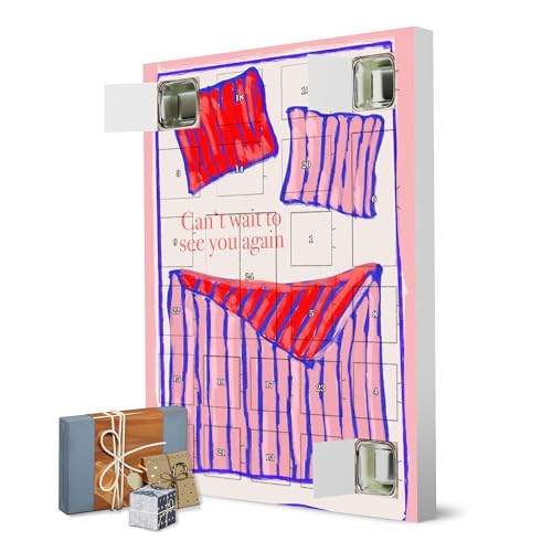 Adventskalender zum Selbstbefüllen Can´t wait to see you again artboxONE Adventskalender Liebe Adventskalender zum Selbstbefüllen Can´t wait to see you again artboxONE Adventskalender Liebe von artboxONE