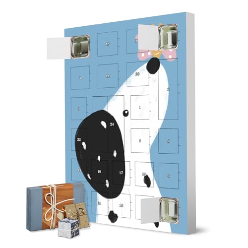Adventskalender zum Selbstbefüllen Dalmatiner und Schmetterling artboxONE Adventskalender Natur von artboxONE
