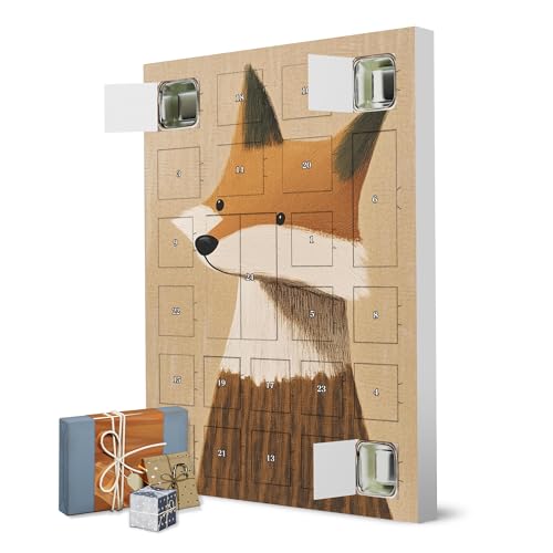 Adventskalender zum Selbstbefüllen Nico niedlicher Fuchs artboxONE Adventskalender Natur Adventskalender zum Selbstbefüllen Nico niedlicher Fuchs artboxONE Adventskalender Natur von artboxONE