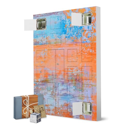 Adventskalender zum Selbstbefüllen Pinselstriche Beton-Ästhetik artboxONE Adventskalender Natur Adventskalender zum Selbstbefüllen Pinselstriche Beton-Ästhetik artboxONE Adventskalender Natur von artboxONE