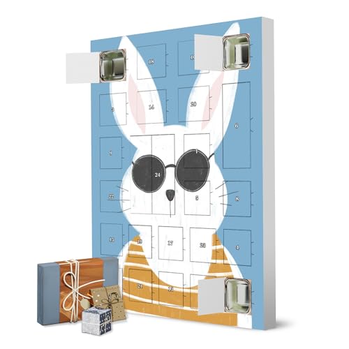 Adventskalender zum Selbstbefüllen Summer Bunny Vintage artboxONE Adventskalender Natur von artboxONE