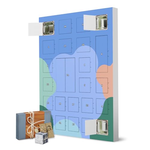 Adventskalender zum Selbstbefüllen Träumende Farbbögen artboxONE Adventskalender Natur von artboxONE