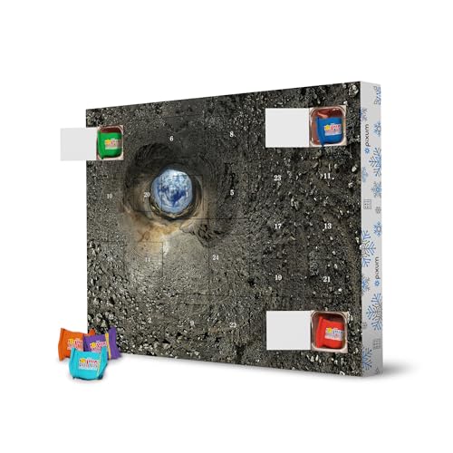 Nachhaltiger Adventskalender Fuerteventura - Eye of Reptiloid mit Tony's Chocolonely - artboxONE Adventskalender Natur von artboxONE