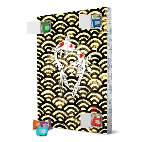Nachhaltiger Adventskalender Koi auf Holz mit Tony's Chocolonely - artboxONE Adventskalender Tiere Nachhaltiger Adventskalender Koi auf Holz mit Tony's Chocolonely - artboxONE Adventskalender Tiere von artboxONE