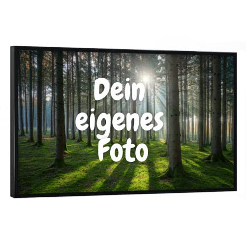 Pixum Poster im Kunstoffrahmen schwarz 30 x 20 cm (quer) eigenes Foto als Poster im Kunststoffrahmen - Poster mit Wunschmotiv - Personalisierbares Geschenk von artboxONE