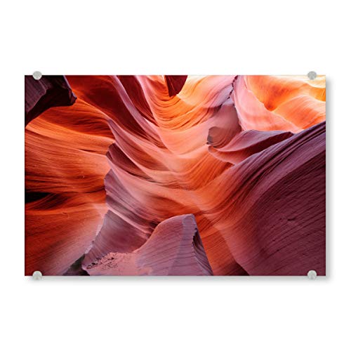 artboxONE Acrylglasbild 120x80 cm Natur Lower Antelope Canyon - Bild Antelope Canyon antelopecanyon von artboxONE