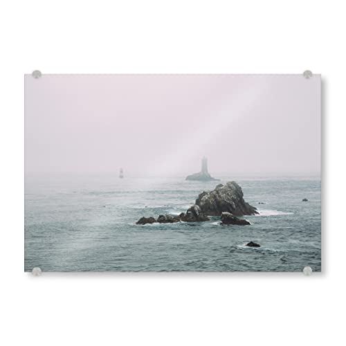 artboxONE Acrylglasbild 30x20 cm Natur Pointe du Raz Bild hinter Acrylglas - Bild Pointe du raz Bretagne Frankreich von artboxONE