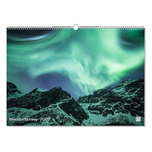artboxONE Kalender 2026 Beautiful Norway Wandkalender A2 2026 Reise/Länder von artboxONE
