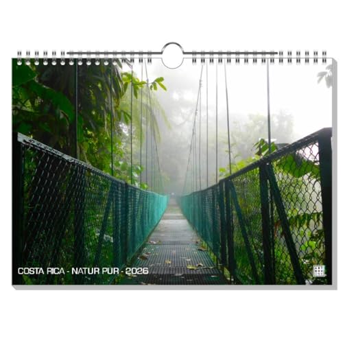 artboxONE Kalender 2026 COSTA RICA - NATUR PUR Wandkalender A4 2026 Reise von artboxONE