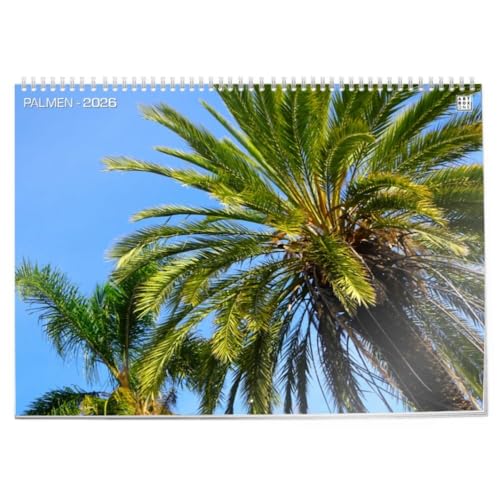 artboxONE Klapp-Kalender 2026 PALMEN Klappkalender A3 2026 Reise/Strand und Meer von artboxONE